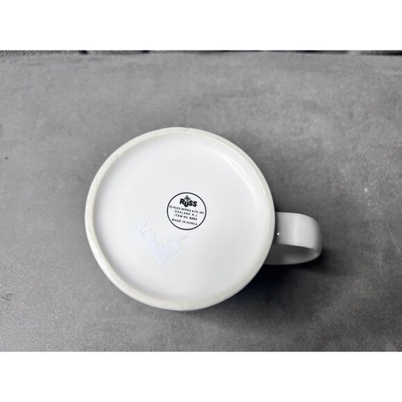 VTG Russ Berrie Coffee Mug Id Rather Be Somewhere Else Outdoors Schneider - Picture 8 of 9